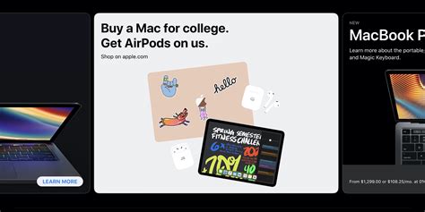 apple back to school promotion 2020