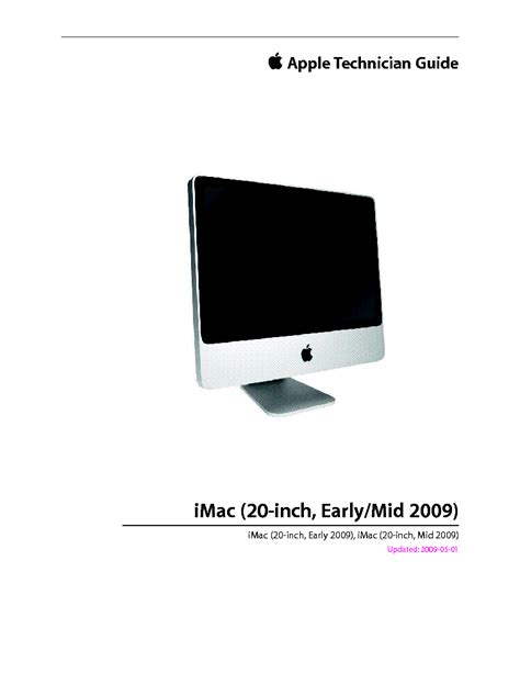 apple imac owners manual Kindle Editon