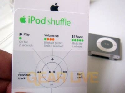 apple ipod shuffle 2nd generation manual PDF