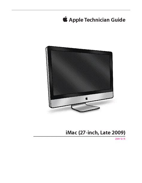 apple service source manual imac download Epub