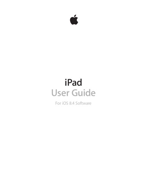 apple support ipad manual Epub