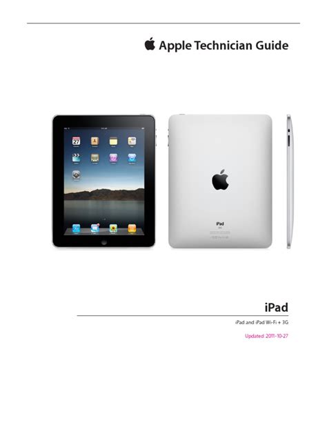 apple technician guide ipad 2 PDF