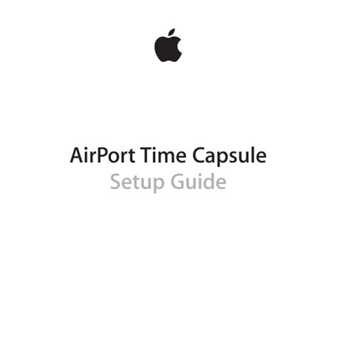 apple time capsule user manual download Reader