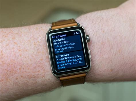 apple watch email notifications Reader