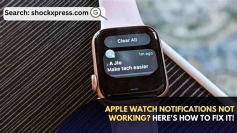 apple watch notifications not working Doc