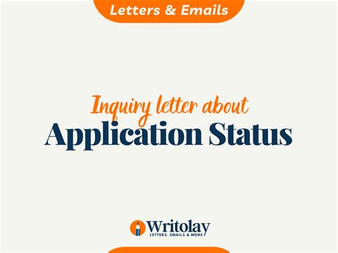 application status enquiry