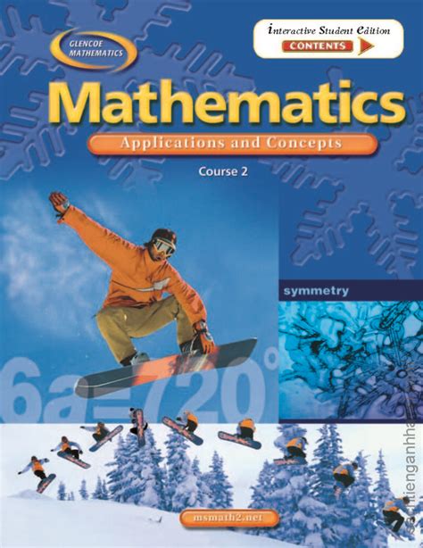 applications and concepts course 2 student edition Epub