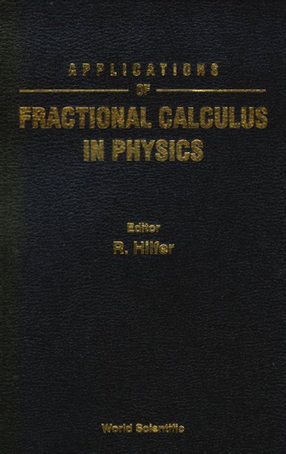 applications of fractional calculus in physics Reader