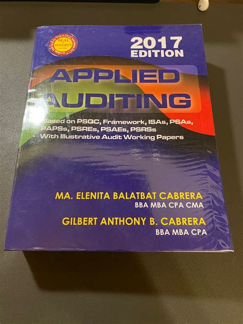 applied auditing by cabrera chapter 1 Reader