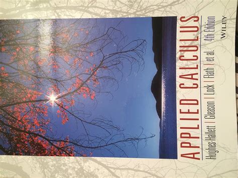 applied calculus 4th edition hughes PDF