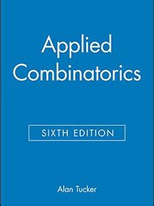 applied combinatorics alan tucker 6th edition solutions Epub