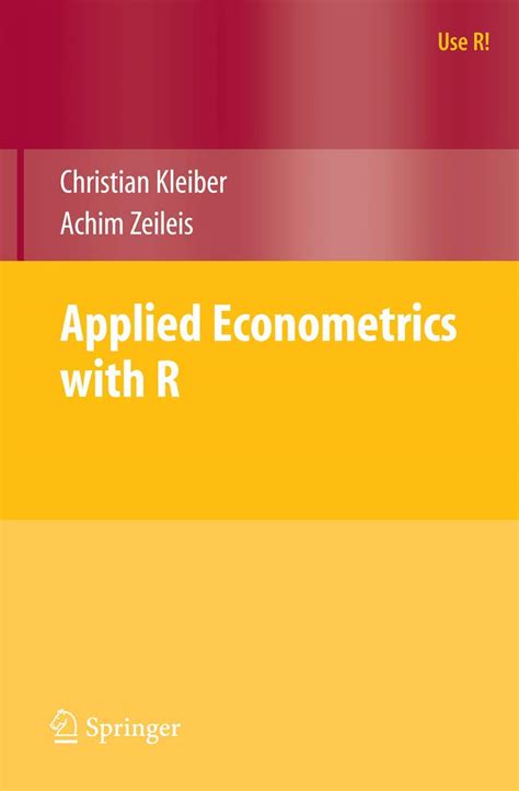 applied econometrics with r use r Epub