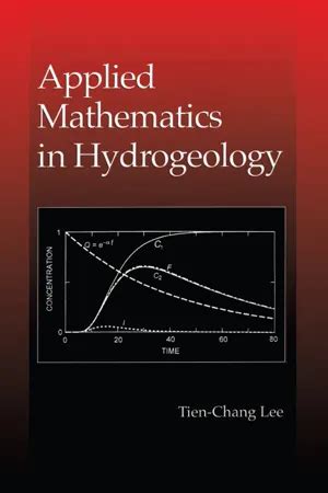 applied mathematics in hydrogeology Epub