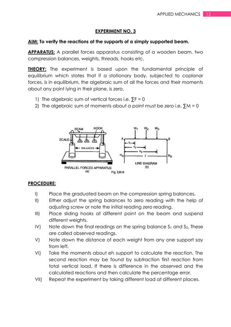 applied mechanics lab manual pdf Doc
