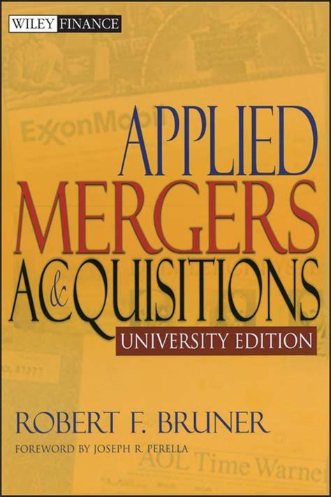 applied mergers acquisitions robert bruner Ebook Reader