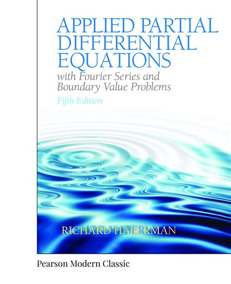 applied partial differential equations 5th edition PDF