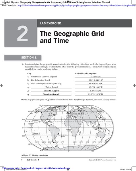 applied physical geography lab answers Reader