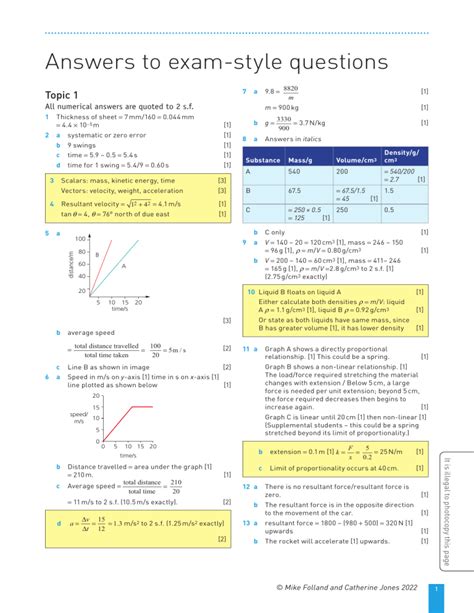 applied physics answers to examination style questions Kindle Editon