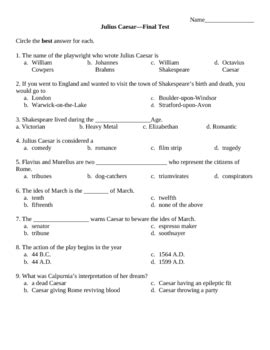 applied practice julius caesar answer key pdf PDF