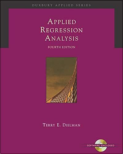 applied regression analysis dielman download free pdf ebooks about applied regression analysis dielman or read online pdf viewe Doc