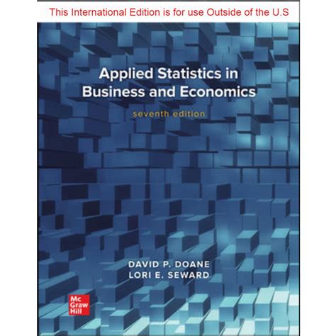 applied statistics for business and economics doane Ebook Kindle Editon