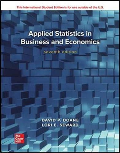 applied statistics for business and economics doane Ebook Kindle Editon