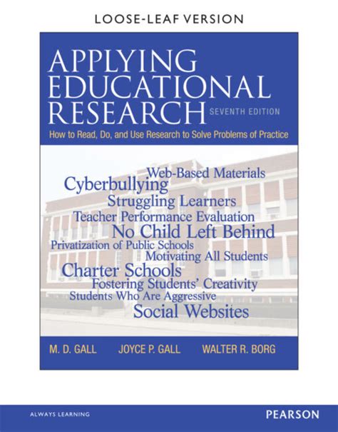 applying educational research how to read do and use research to solve problems of practice 7th edition Doc