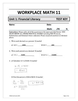 apprenticeship and workplace math 11 answer key Doc