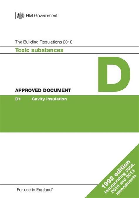 approved document substances incorporating amendments PDF