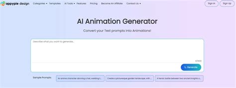 appypie ai animation generator