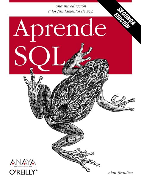 aprende sql segunda edicion anaya multimedia or oreilly PDF