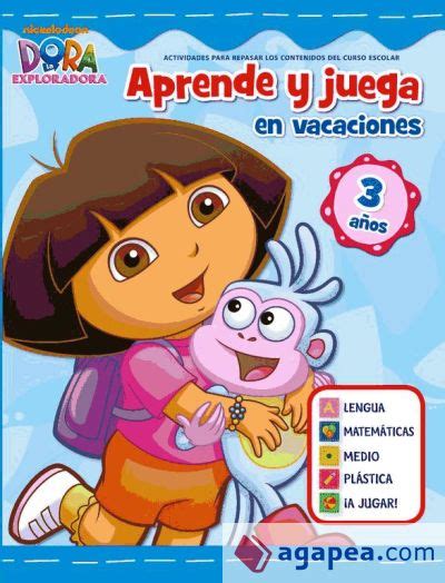 aprende y juega en vacaciones dora 3 anos dora la exploradora Kindle Editon