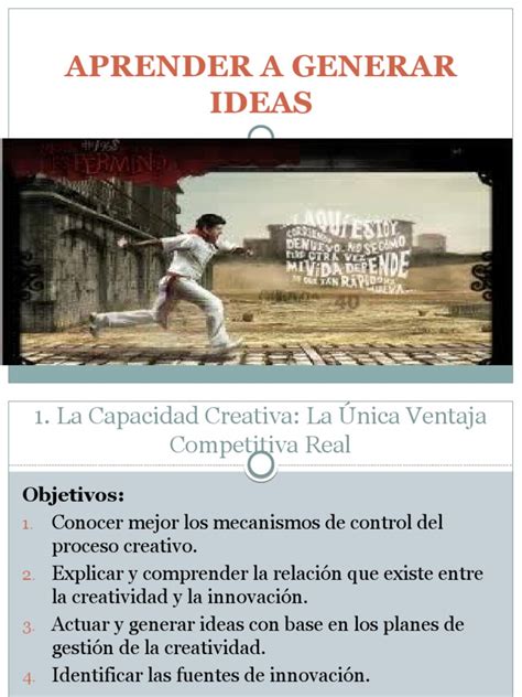 aprender a generar ideas aprender a generar ideas PDF