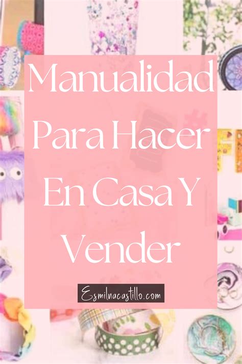 aprender manualidades para vender PDF