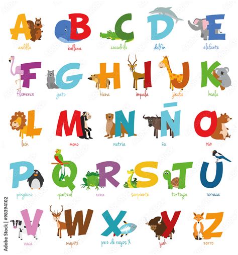 aprendo a leer con el abecedario animal Kindle Editon