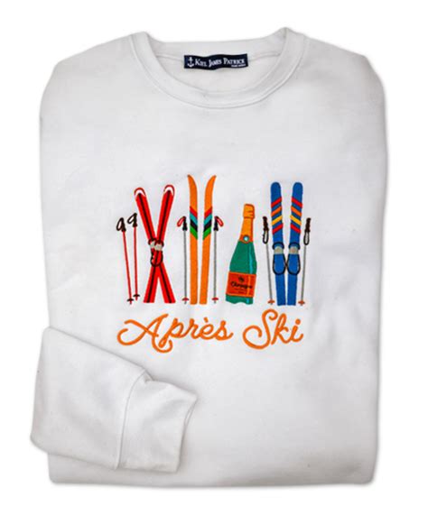 apres ski sweatshirt