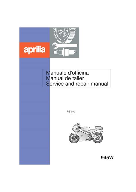 aprilia rs 250 parts manual Reader