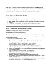 apush chapter 2 practice test Kindle Editon