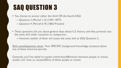 apush saq student samples