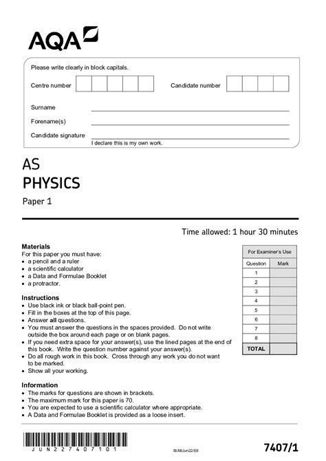 aqa as physics 2014 isa paper Epub