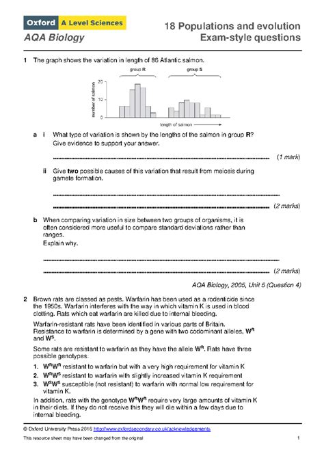 aqa biology a2 exam style question answers PDF