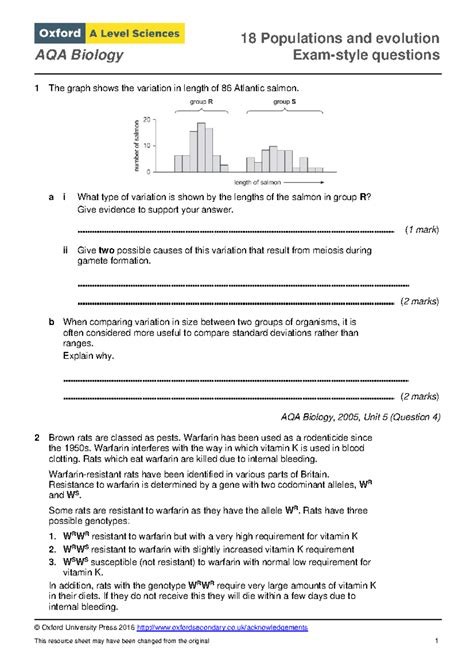 aqa biology examination style questions answers PDF