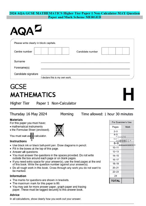 aqa gcse mathematics higher tier homework answers Reader