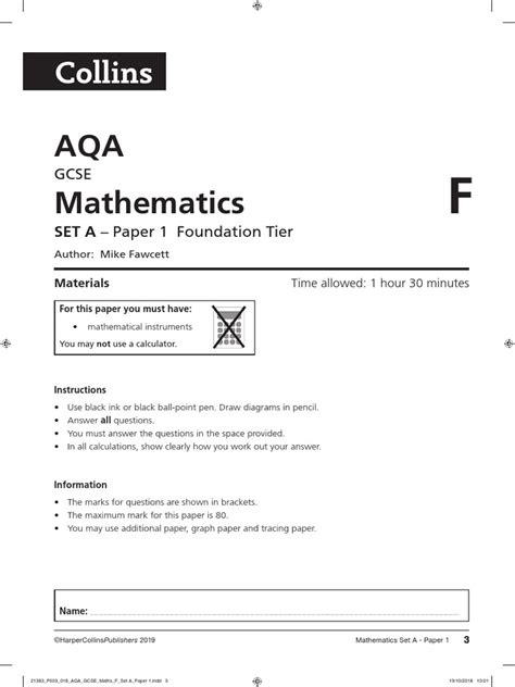 aqa may maths as paper Doc