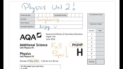 aqa physic empa 2014 paper PDF