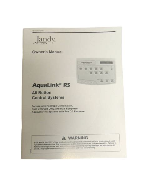 aqualink rs owners manual Reader