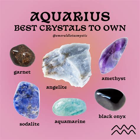 aquarius crystals