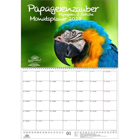 aras papageien planer wandkalender 2016 hoch Kindle Editon