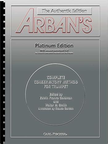 arbans complete method trumpet platinum edition book and cd Kindle Editon