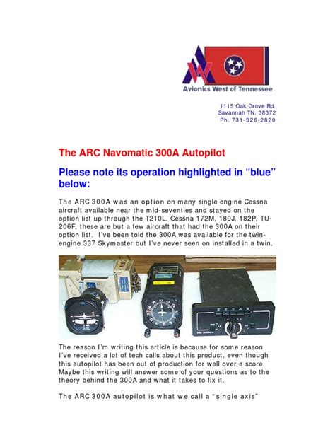 arc 300a autopilot installation Reader